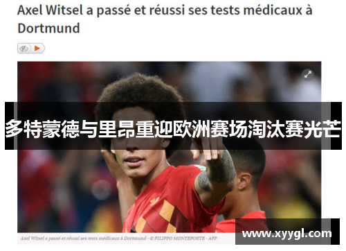 多特蒙德与里昂重迎欧洲赛场淘汰赛光芒